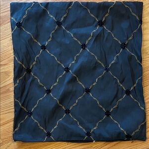 Navy Blue Decorative Pillow Cover